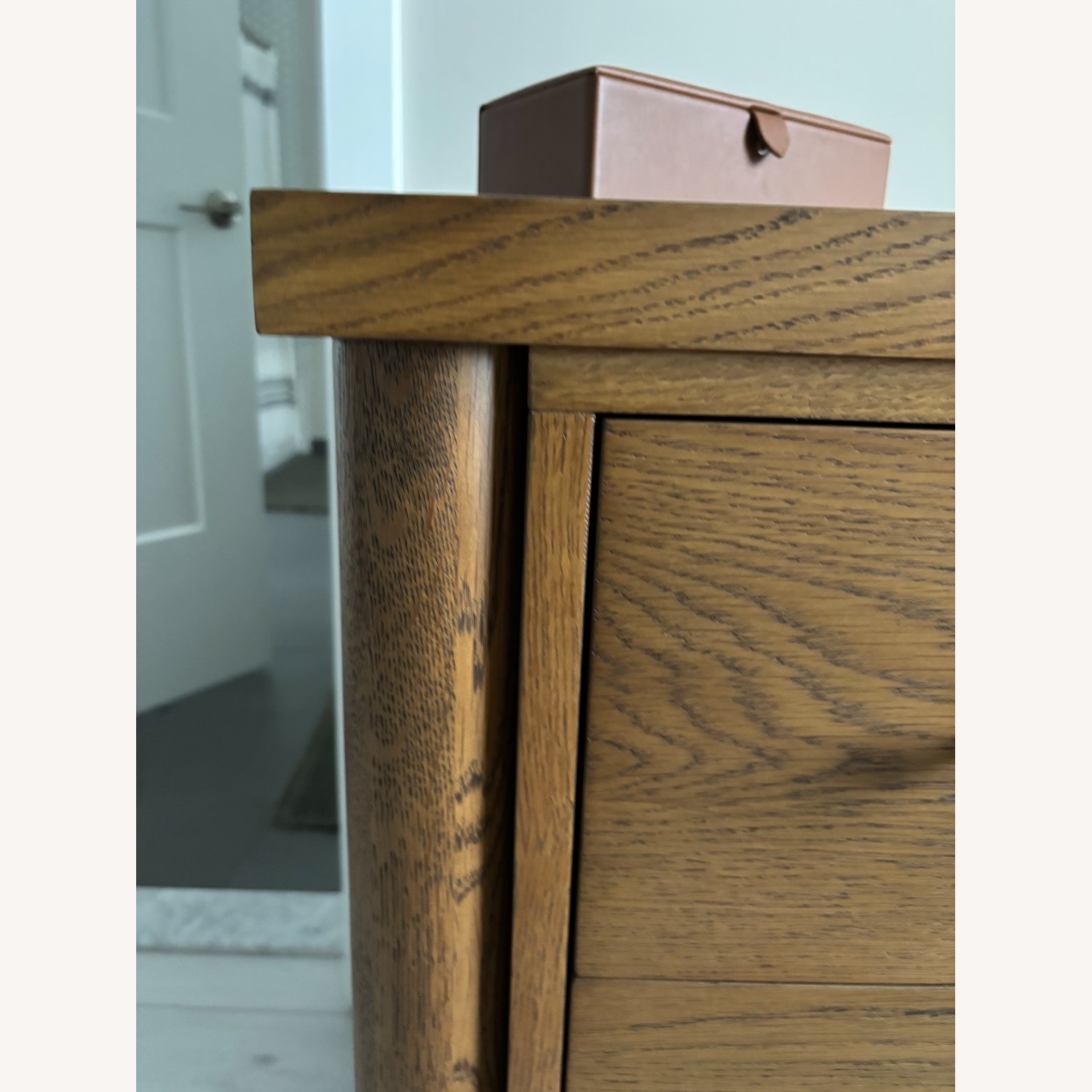 Four Hands Roarke Dark Brown Wood Veneer Dresser - image-10