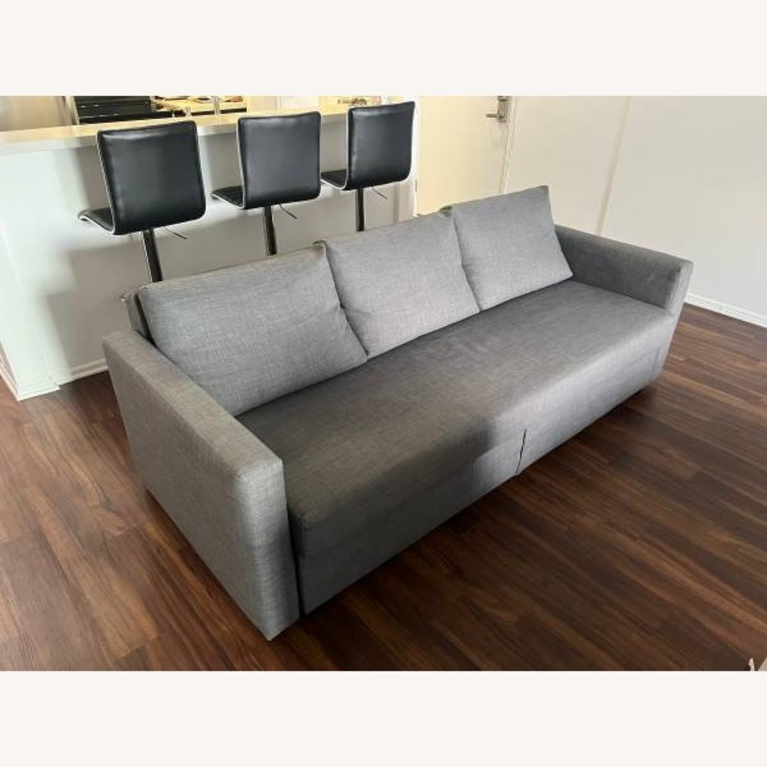 Modern Grey Sofa Bed - image-4