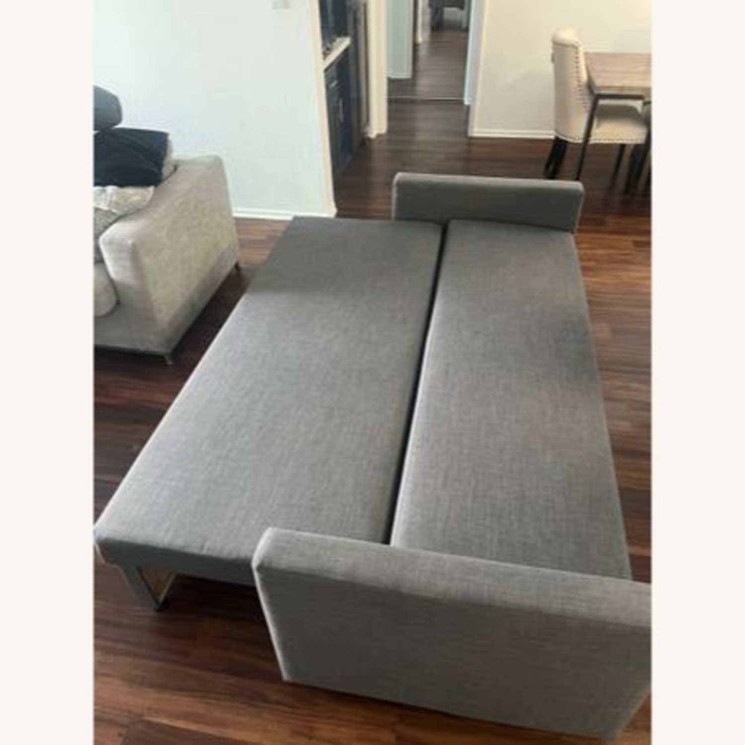  Modern Grey Sofa Bed - image-7