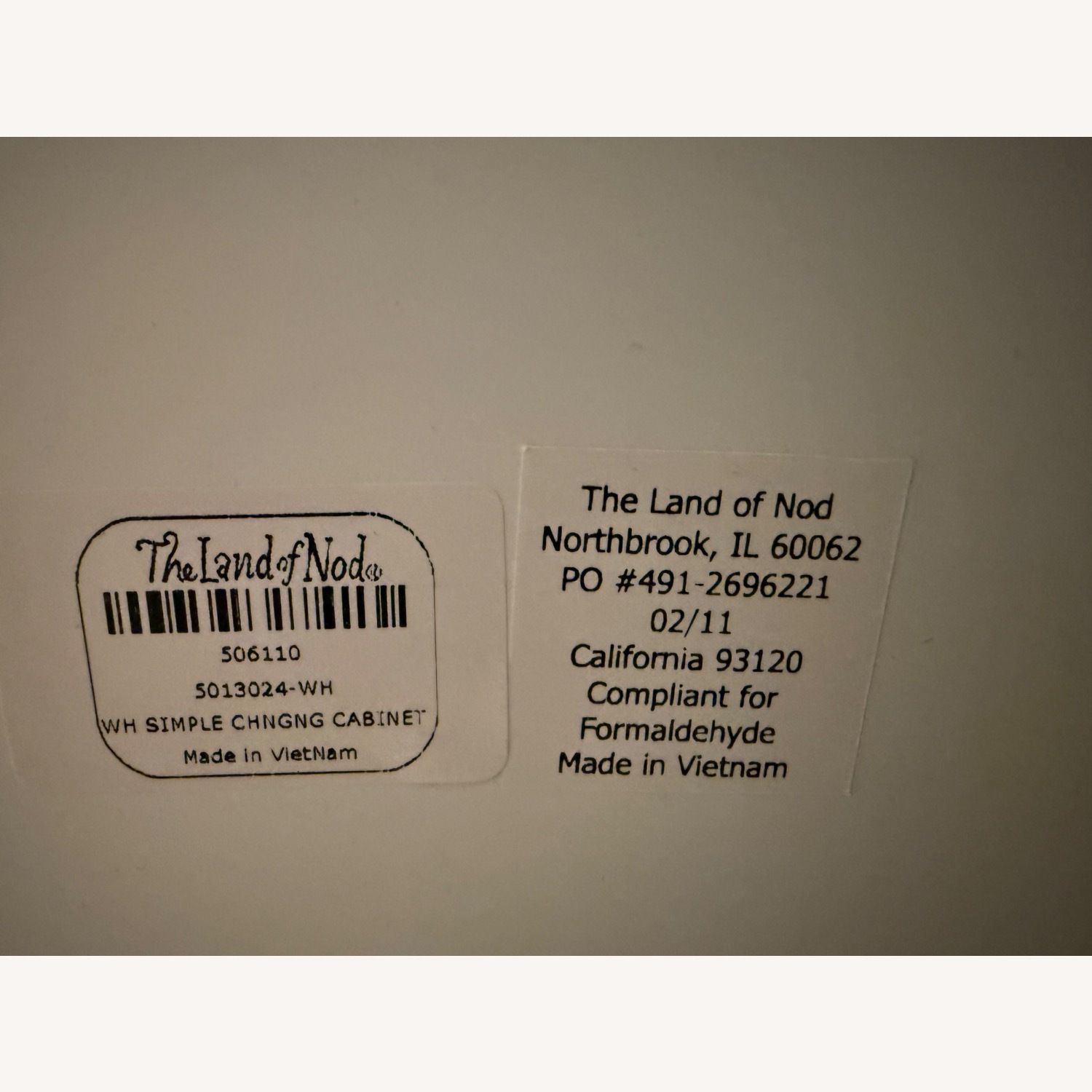 Crate & Kids Land of Nod 6-Piece Dresser Unit - image-8