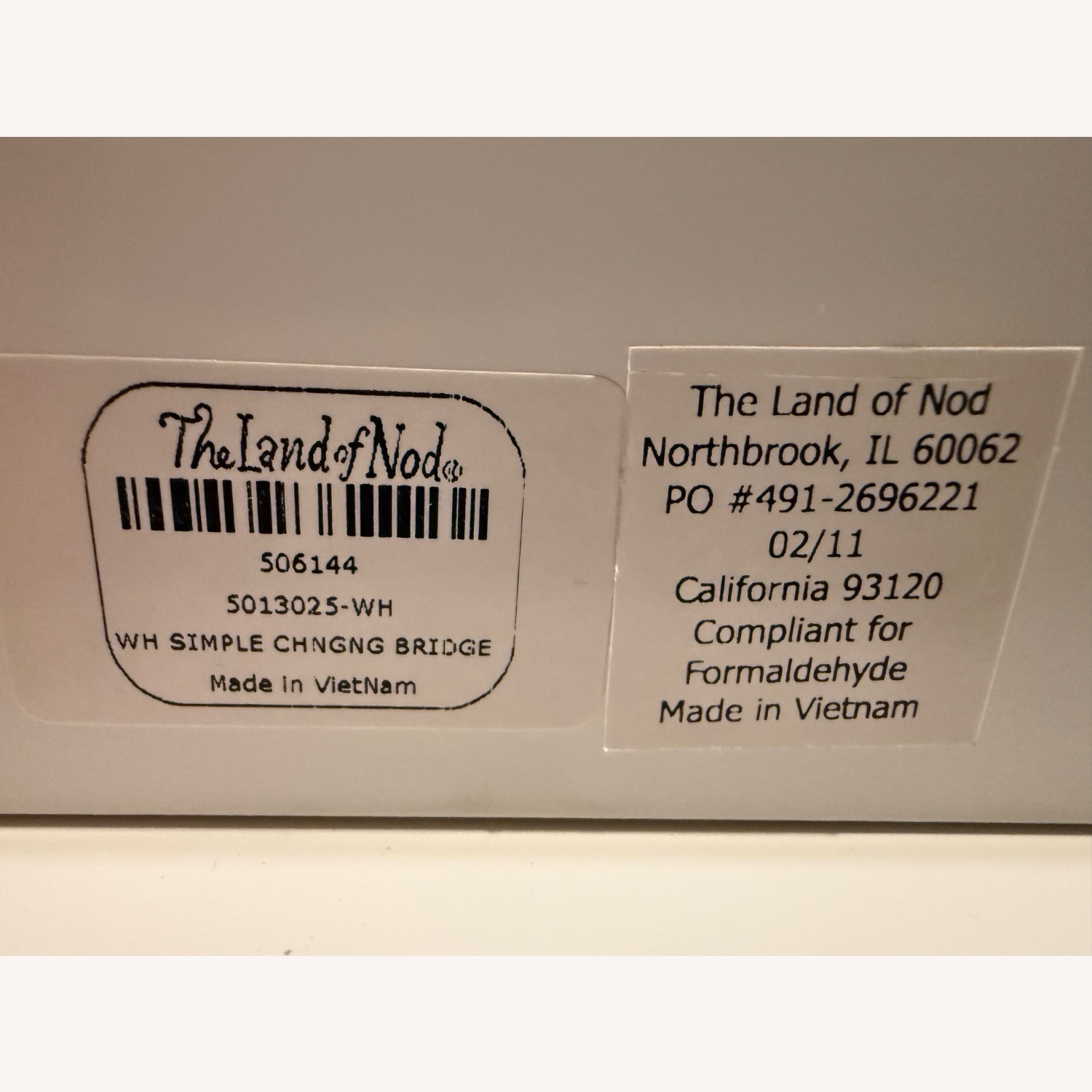 Crate & Kids Land of Nod 6-Piece Dresser Unit - image-7