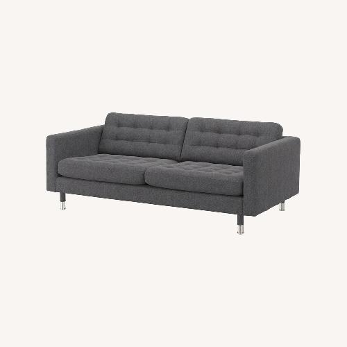 Used IKEA Dark Gray 2 Piece Sectional for sale on AptDeco