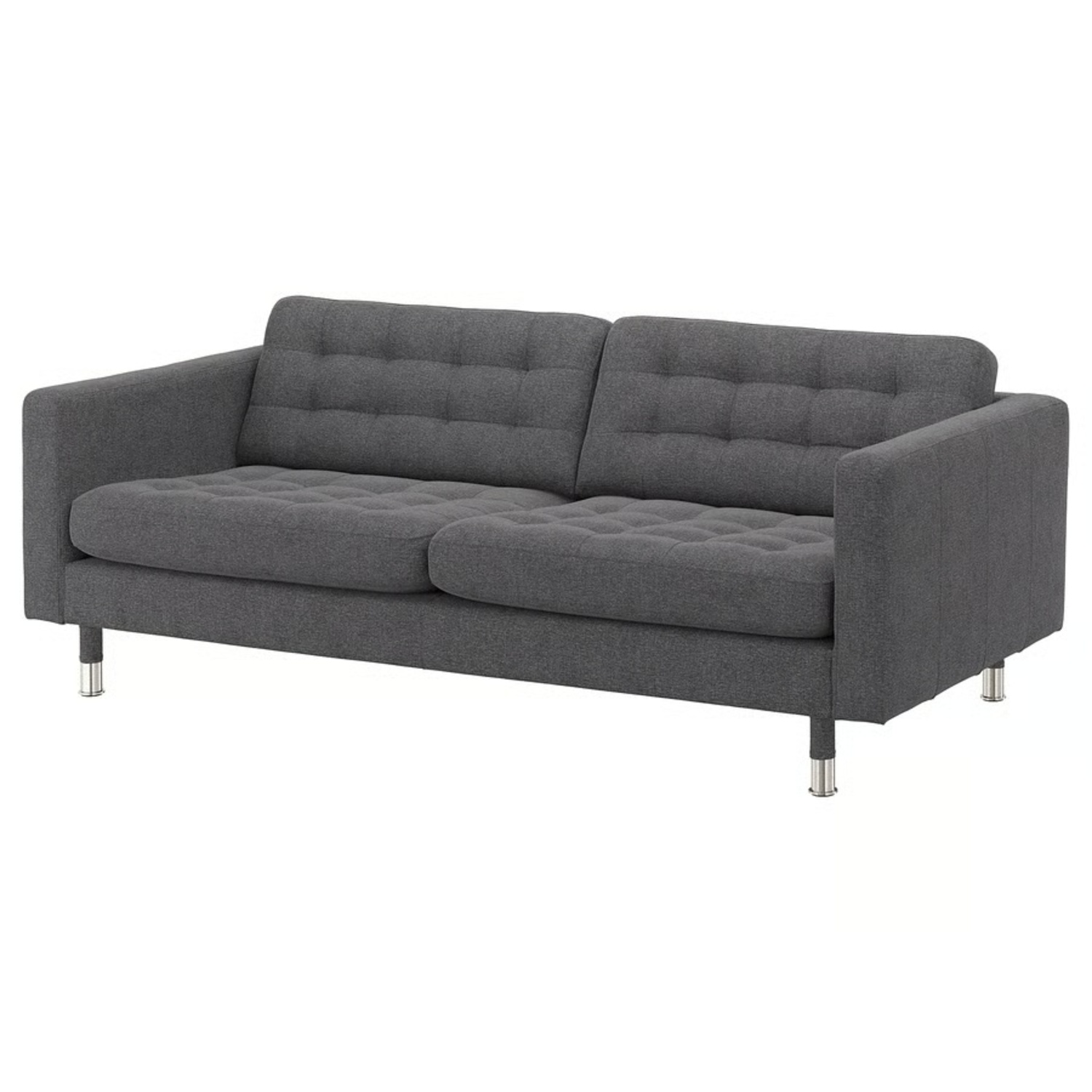 IKEA Dark Gray 2 Piece Sectional - image-4
