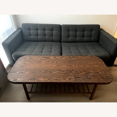 Used IKEA Dark Brown Coffee Table for sale on AptDeco