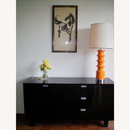 Used Herman Miller George Nelson Black Wood Sideboard for sale on AptDeco