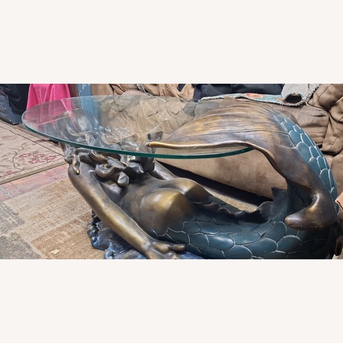 Used Vintage/Antique Finds Natural Wood Coffee Table for sale on AptDeco