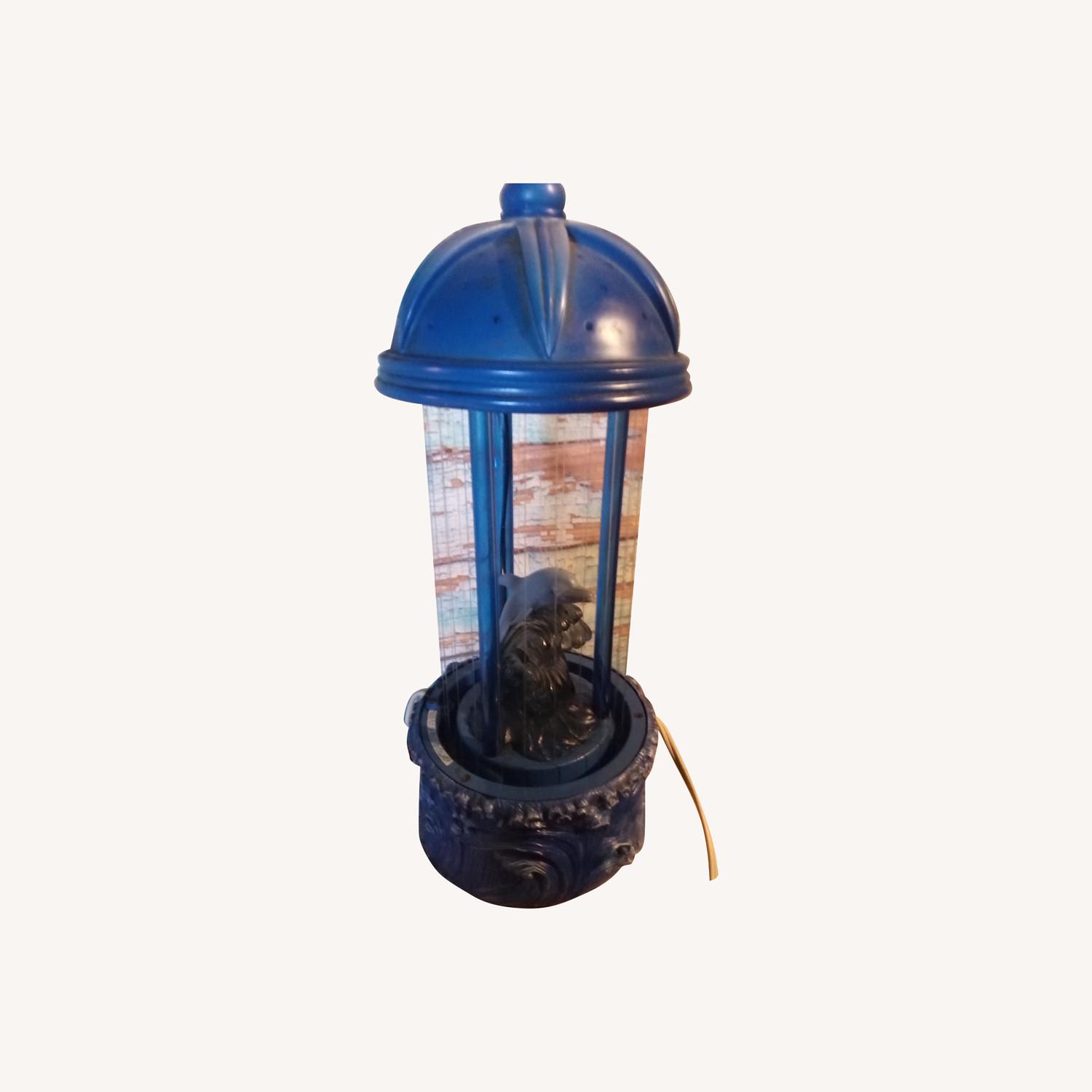 Dolphin Oil Rain Lamp - image-0