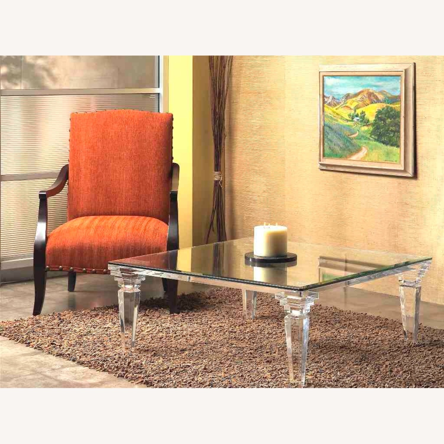 Shahrooz Hollywood Regency Style cocktail table - image-7