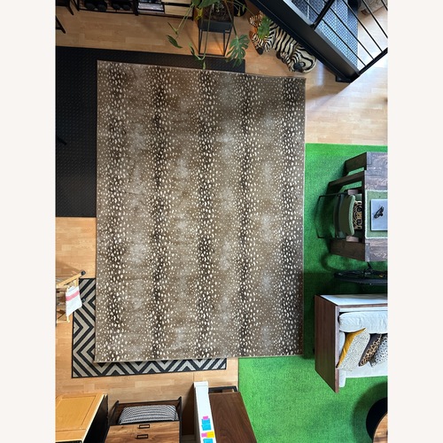 Used Stark Studio Light Brown Deerfield Rug 8' x 11' for sale on AptDeco