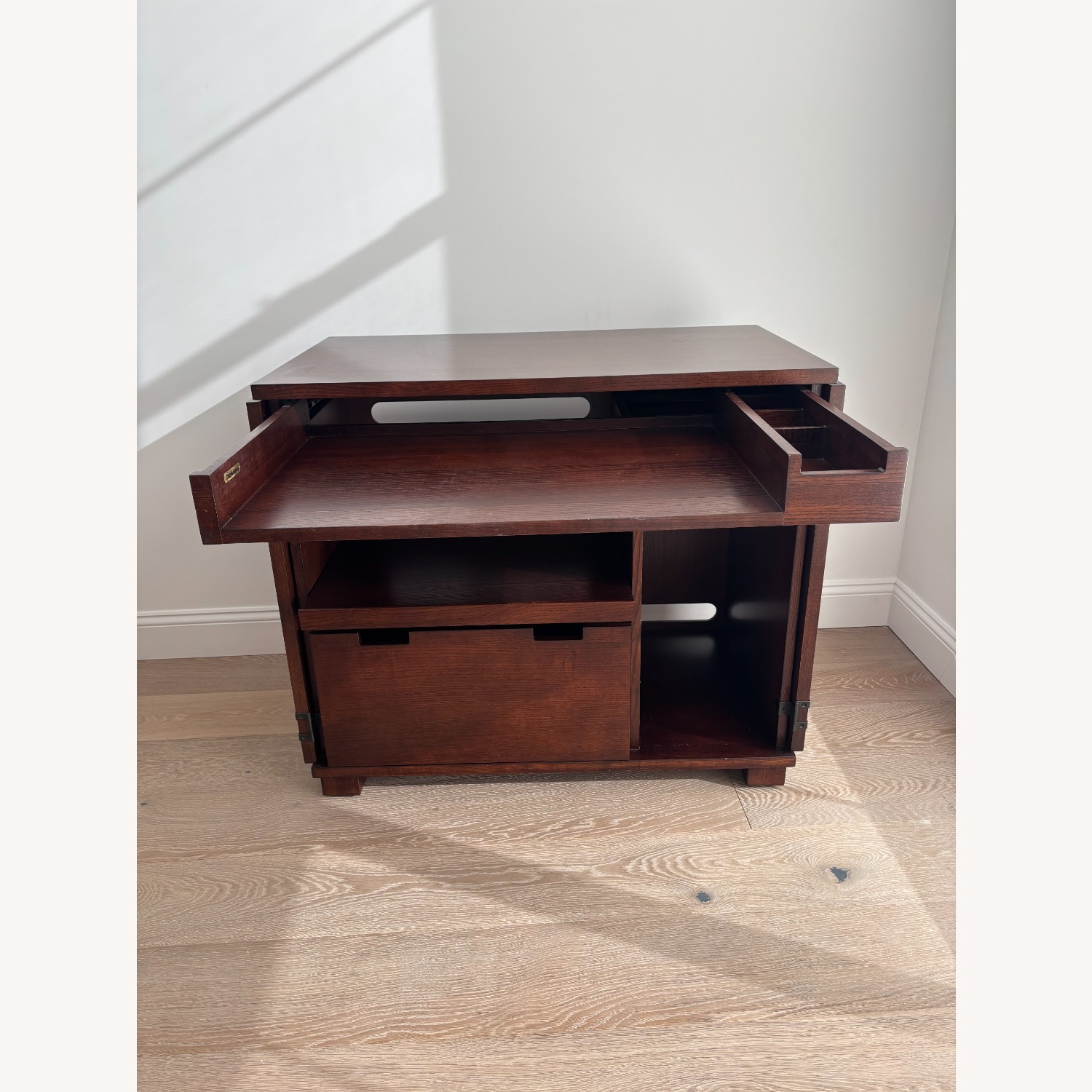 Crate & Barrel Incognitio Compact Office Desk - image-6