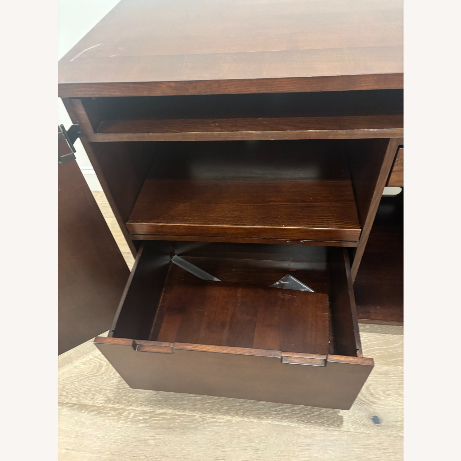 Crate & Barrel Incognitio Compact Office Desk - image-3