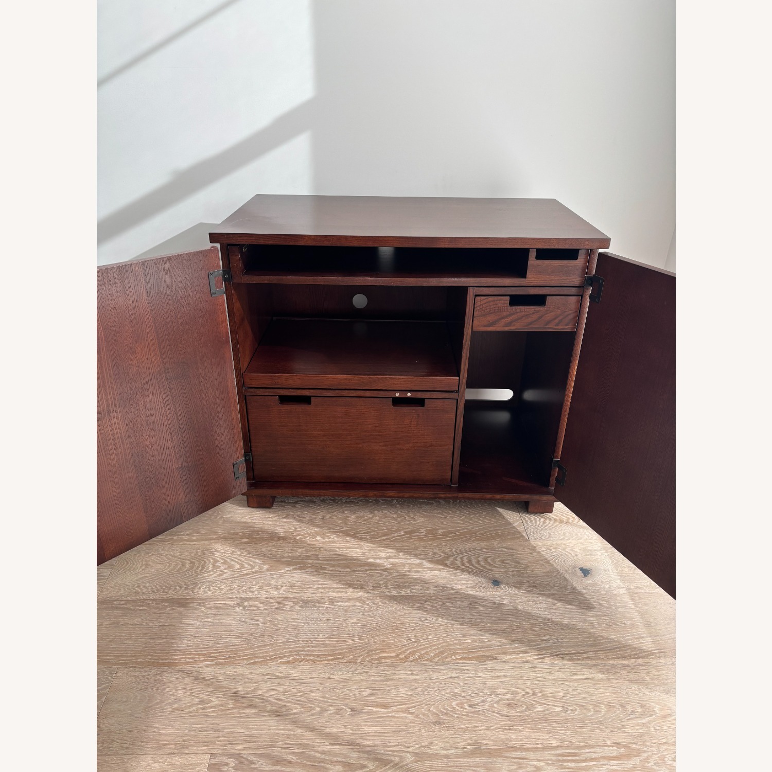 Crate & Barrel Incognitio Compact Office Desk - image-2