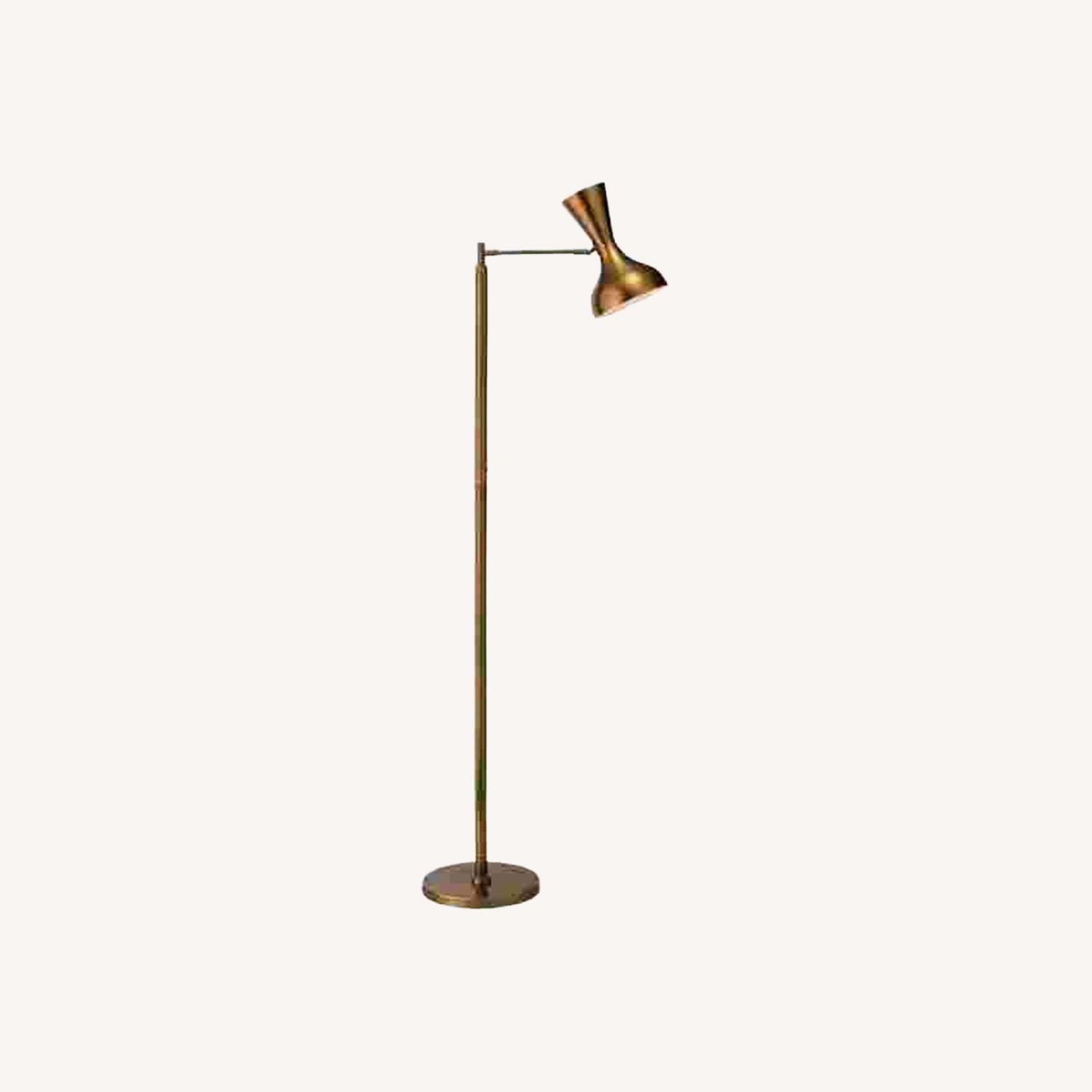 Jamie Young Floor Lamp, Antique Brass - image-0