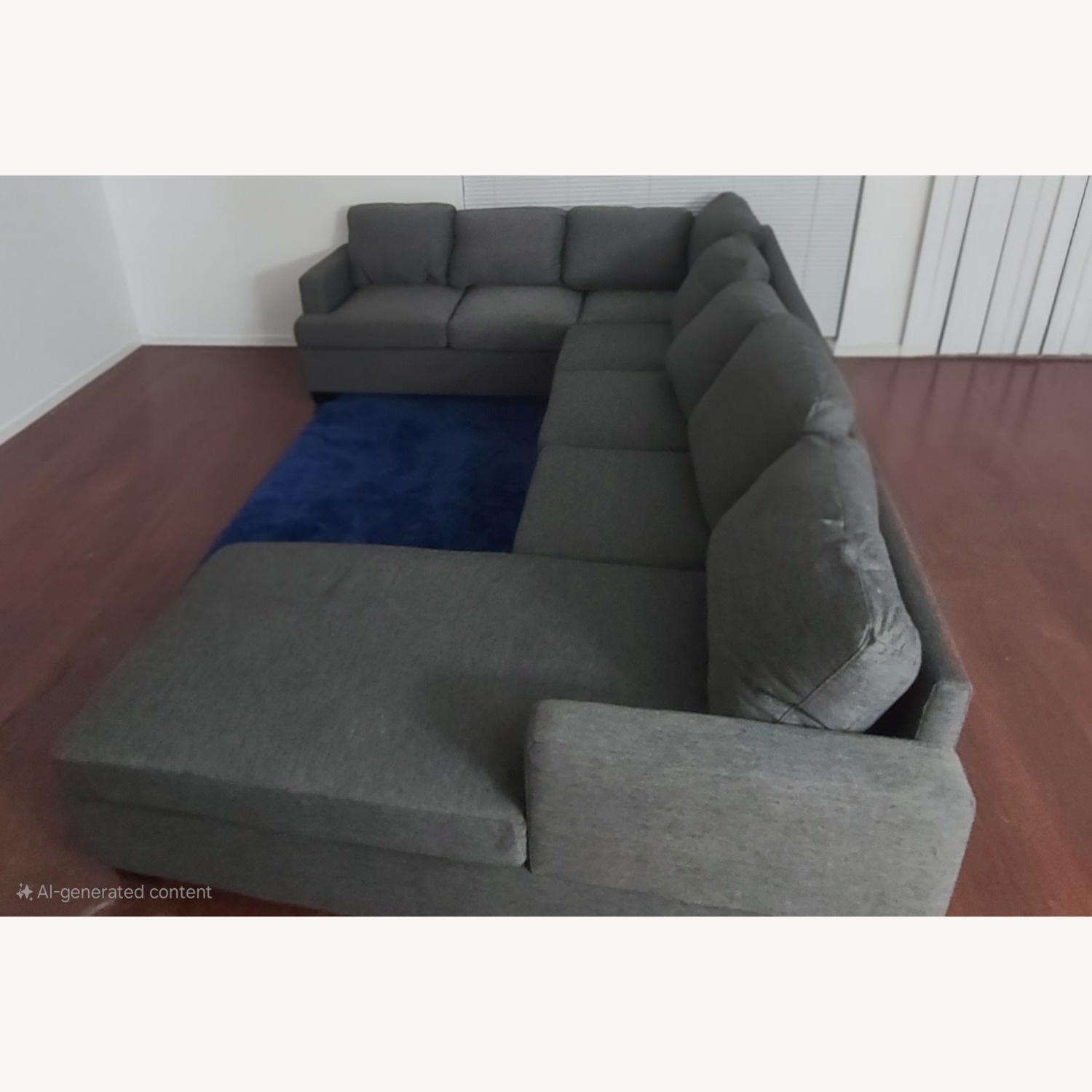 Amazon Light Gray Fabric 3+ Piece Sectional - image-3
