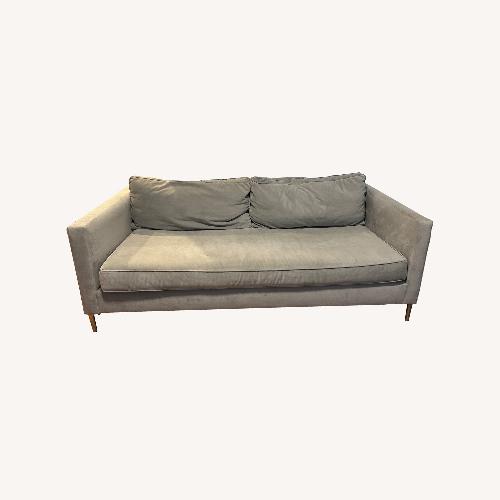 Used West Elm Harris Performance Velvet Sofa for sale on AptDeco