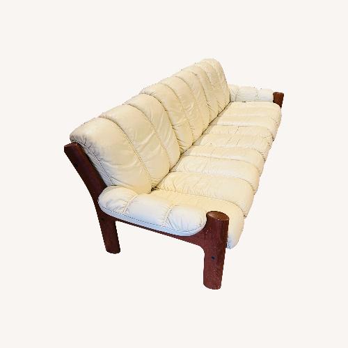 Used Montana Natural Leather 3+ Seater Sofa for sale on AptDeco