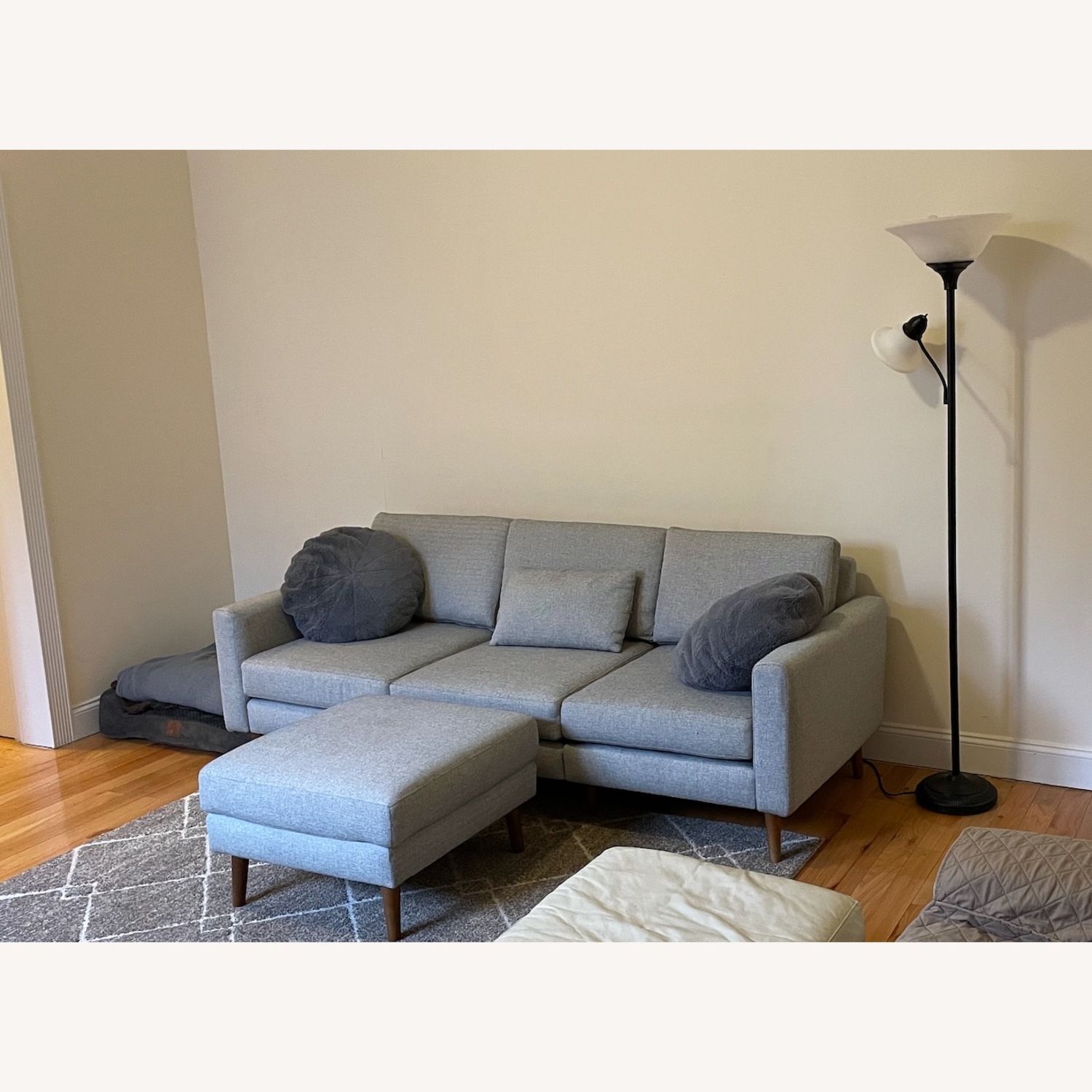 Burrow Nomad Couch with Ottoman and Sleeper Kit - image-2