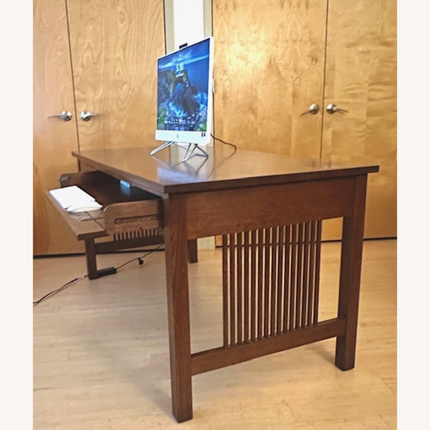 Stickley Audi & Co Mission Style Desk - image-2