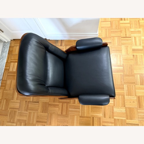 Used West Elm Paulo Bent Ply Leather Chair for sale on AptDeco