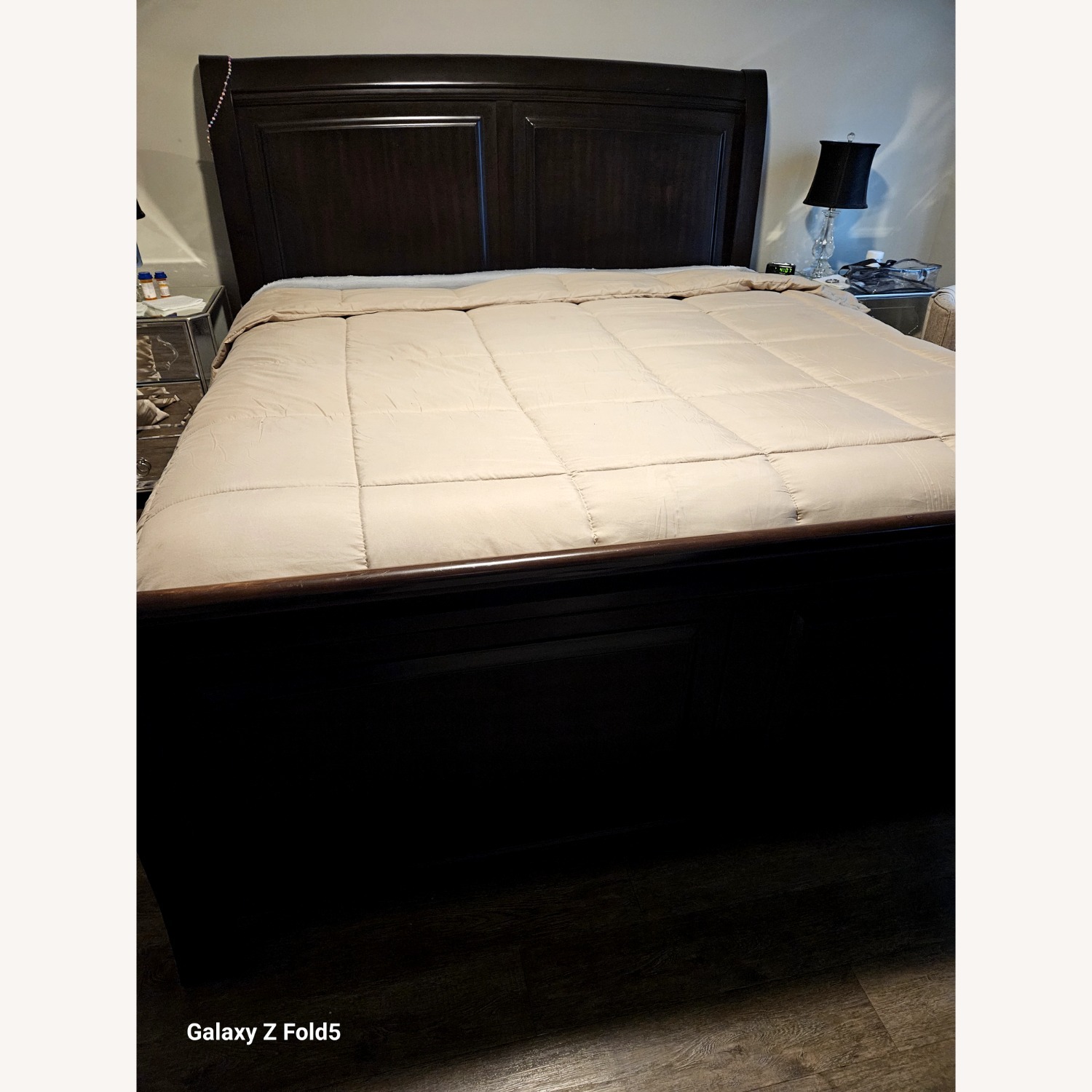 Oakland Living Dark Brown King Bed - image-1