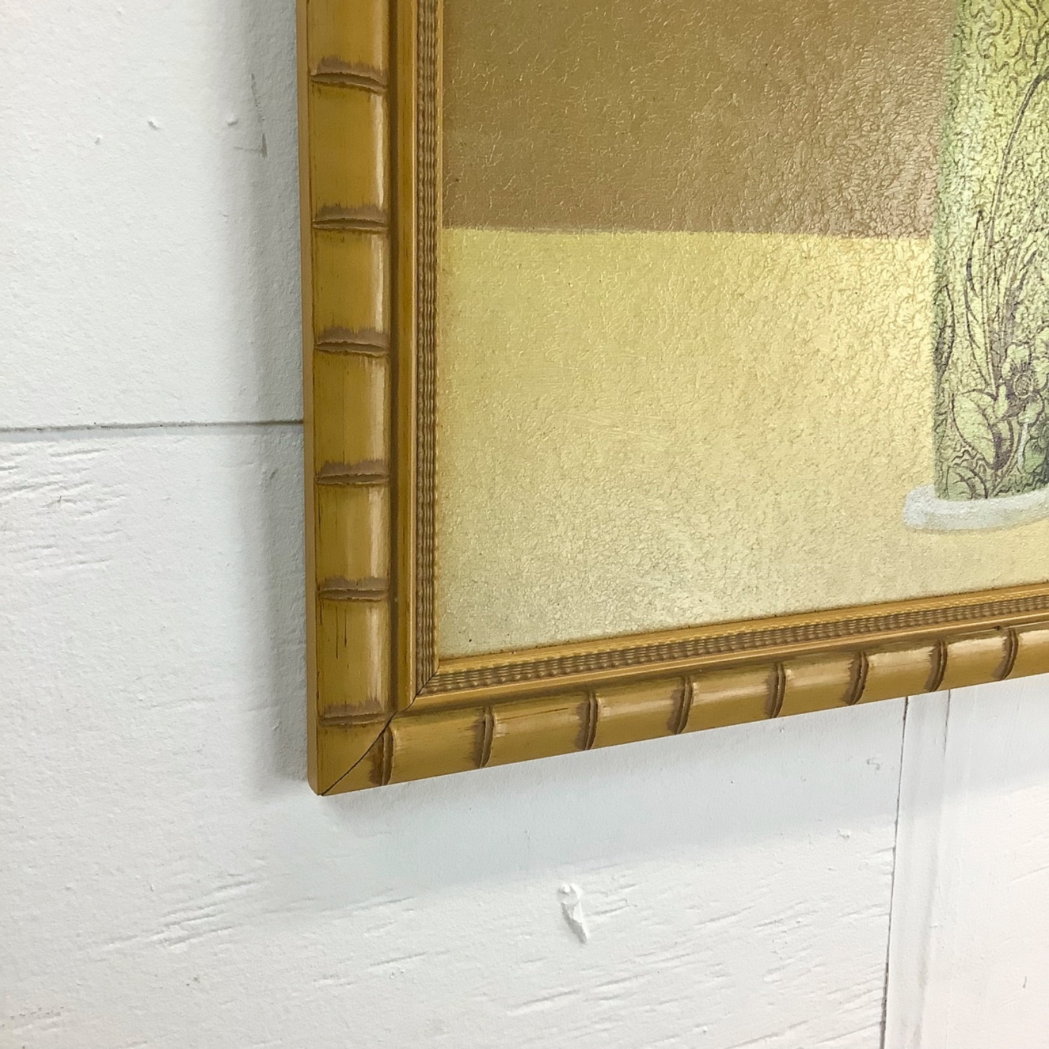 Vintage Gilt Frame Floral Artwork a Pair - image-19