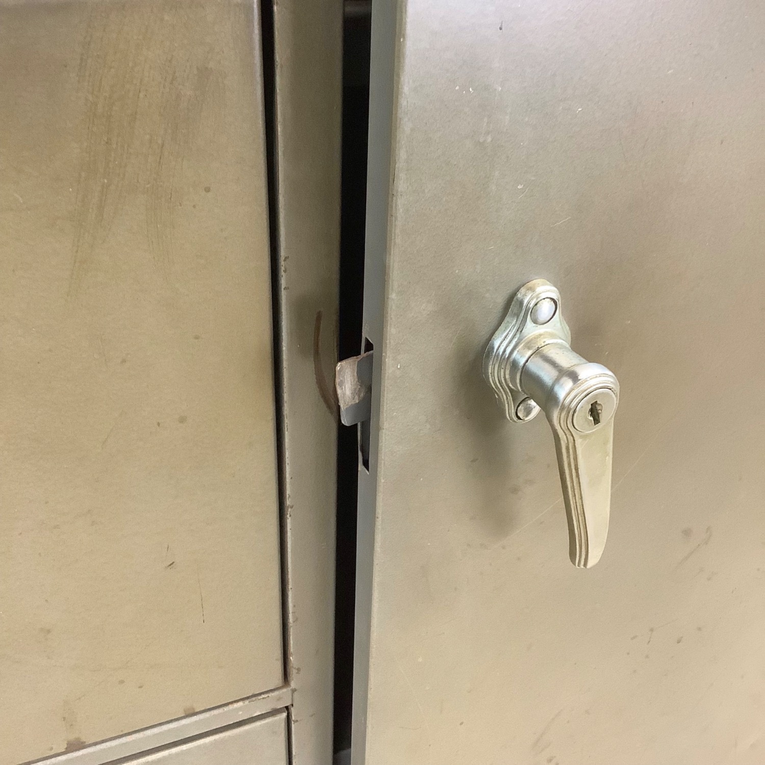 Vintage Industrial Office Cabinet - image-14