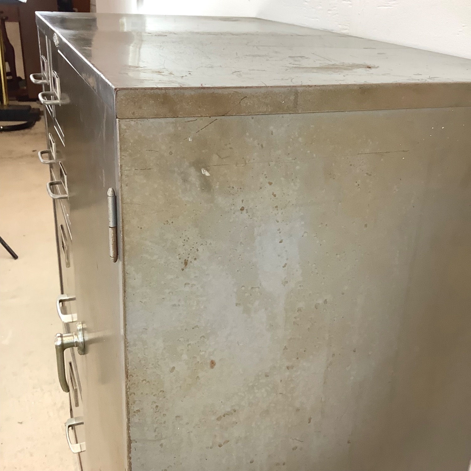 Vintage Industrial Office Cabinet - image-18