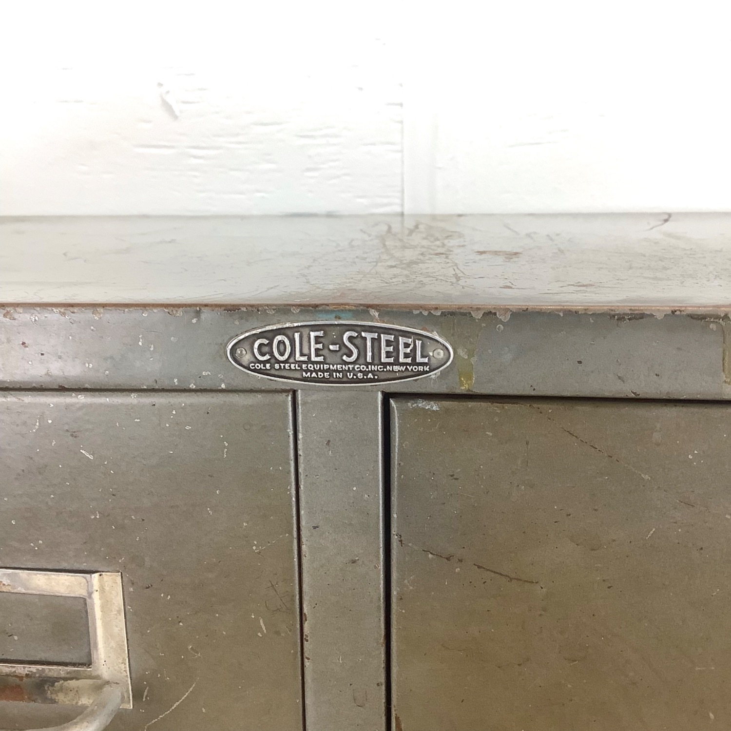 Vintage Industrial Office Cabinet - image-7