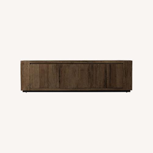 Used Pottery Barn Fia Media Console for sale on AptDeco