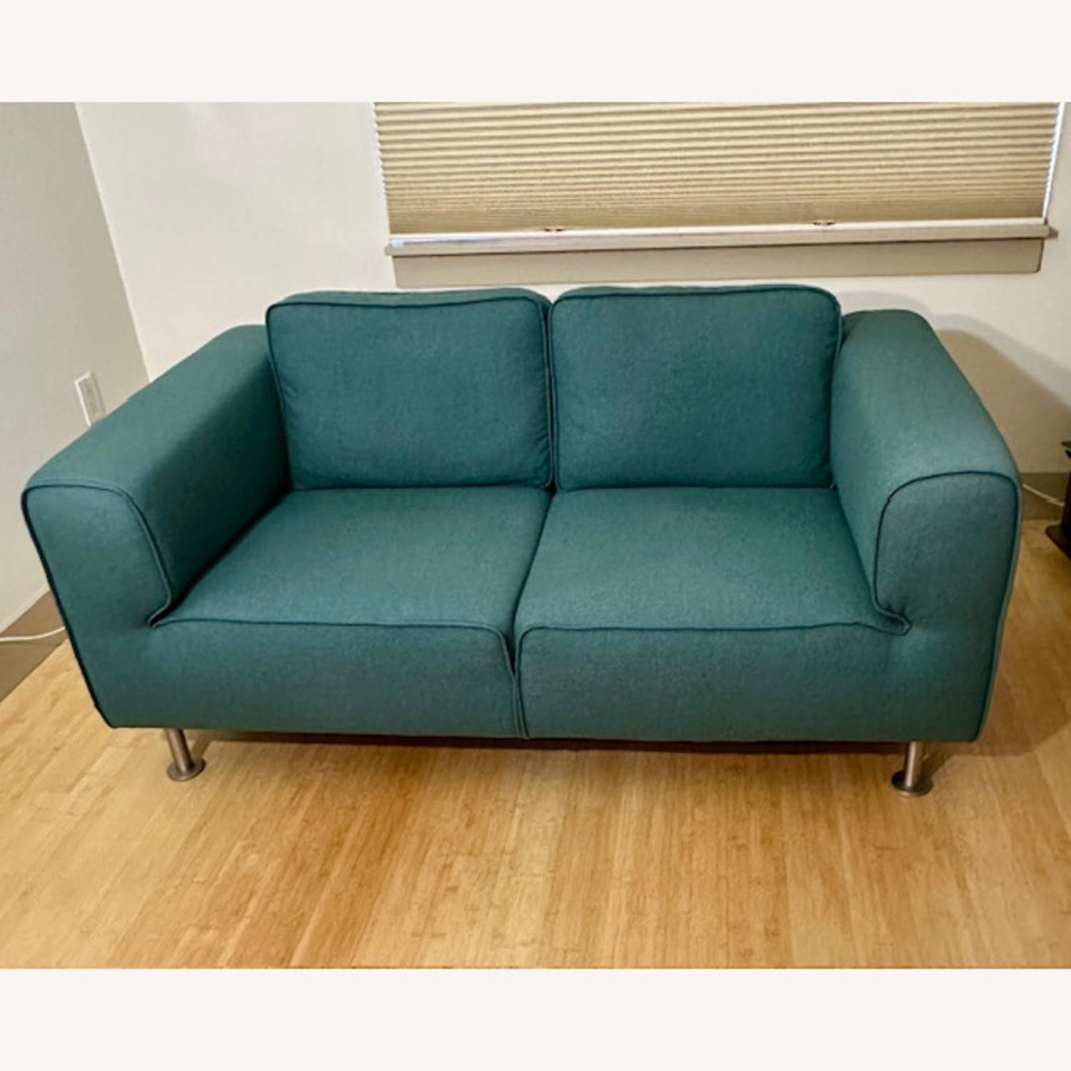 BoConcept Green Wool 2 Seater Sofa - image-3