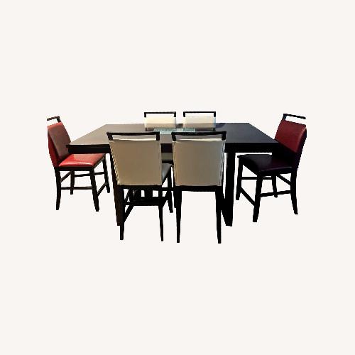 Used Oakland Living Dark Brown Dining Table for sale on AptDeco
