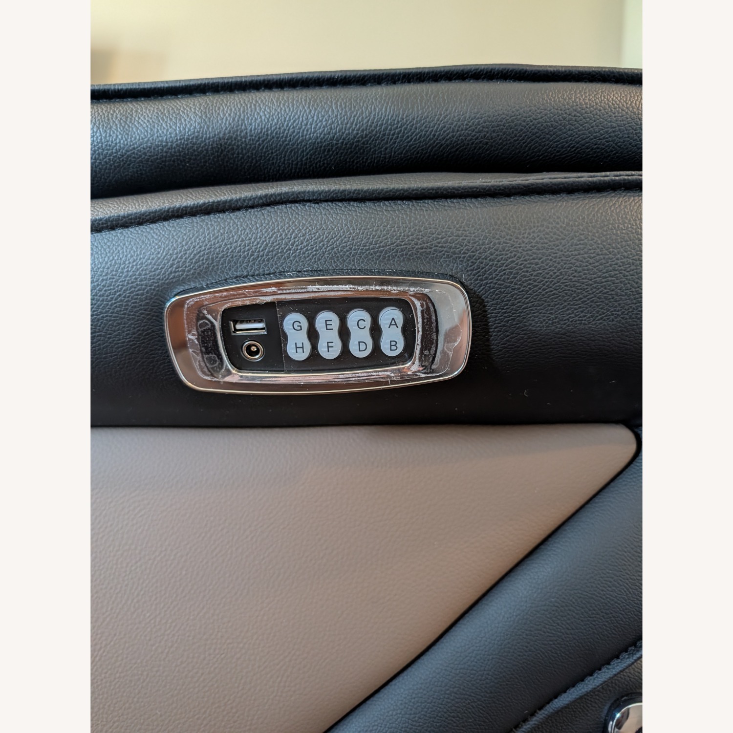 Amazon Black Leather Office Chair - image-4