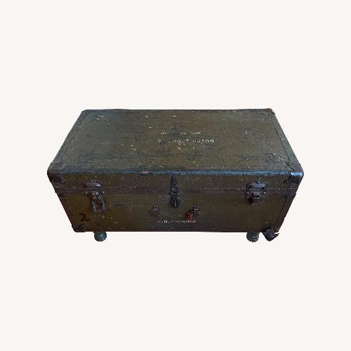 Used Vintage WWII Military Trunk for sale on AptDeco