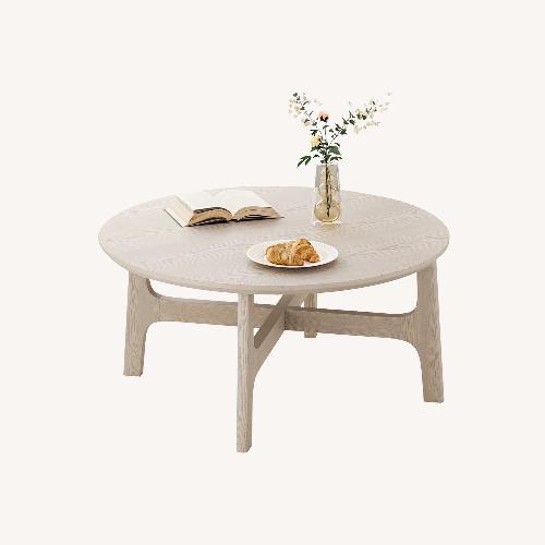 Used Wayfair Natural Coffee Table for sale on AptDeco