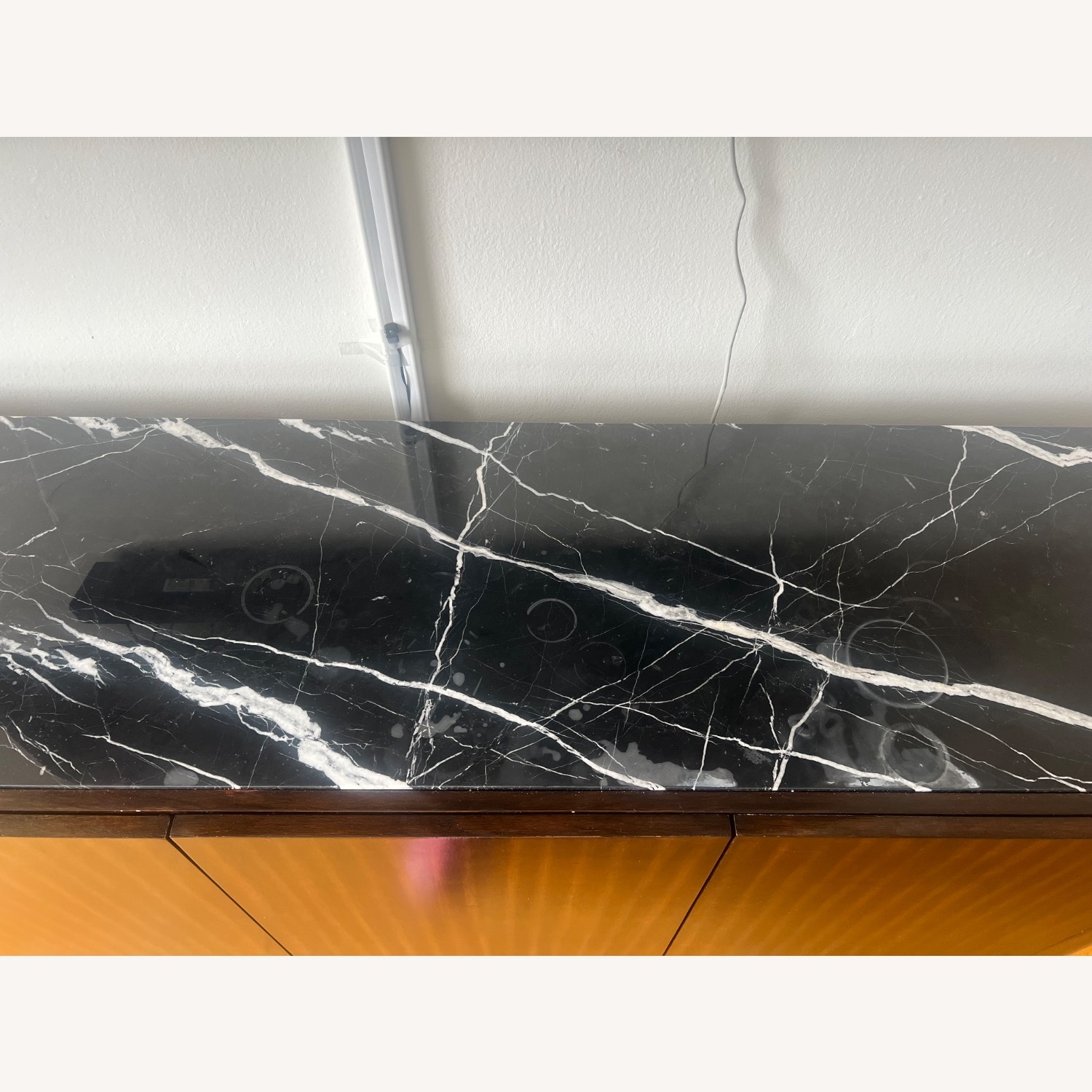 CB2 Dark Brown Wood Media Storage - image-2