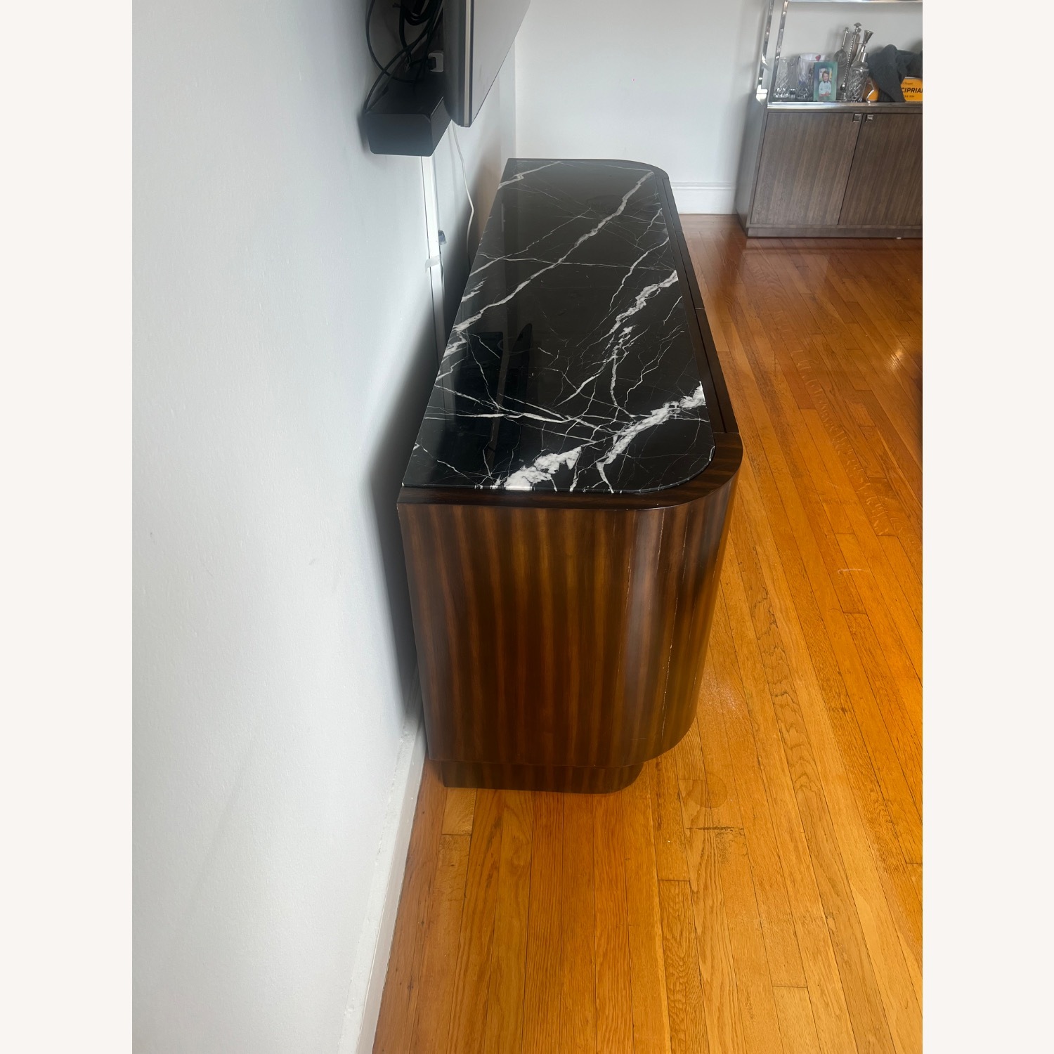 CB2 Dark Brown Wood Media Storage - image-3