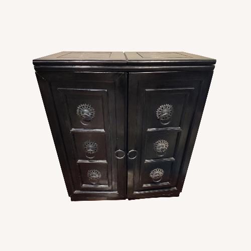 Used Wooden Wine Bar and Storage for sale on AptDeco