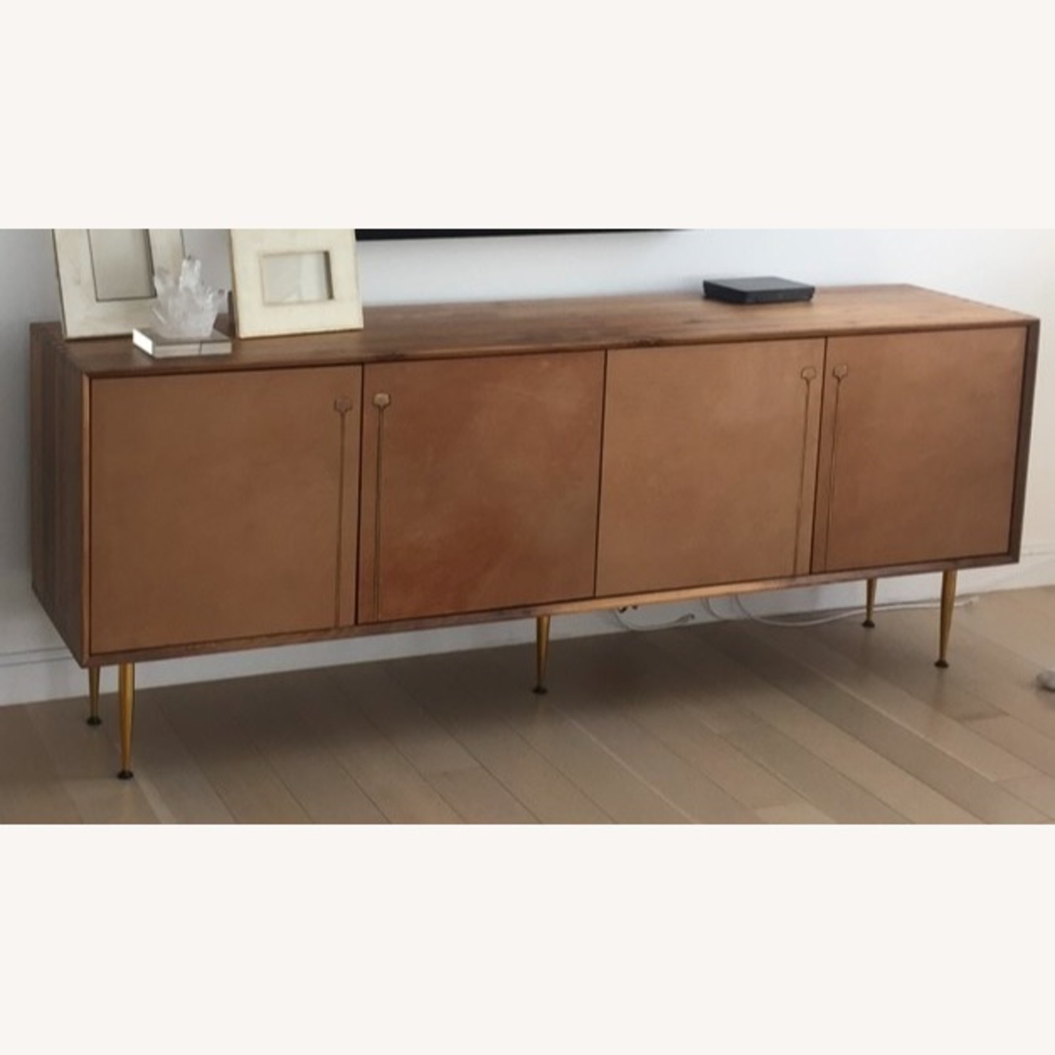 Organic Modernism Four Door Credenza - image-0