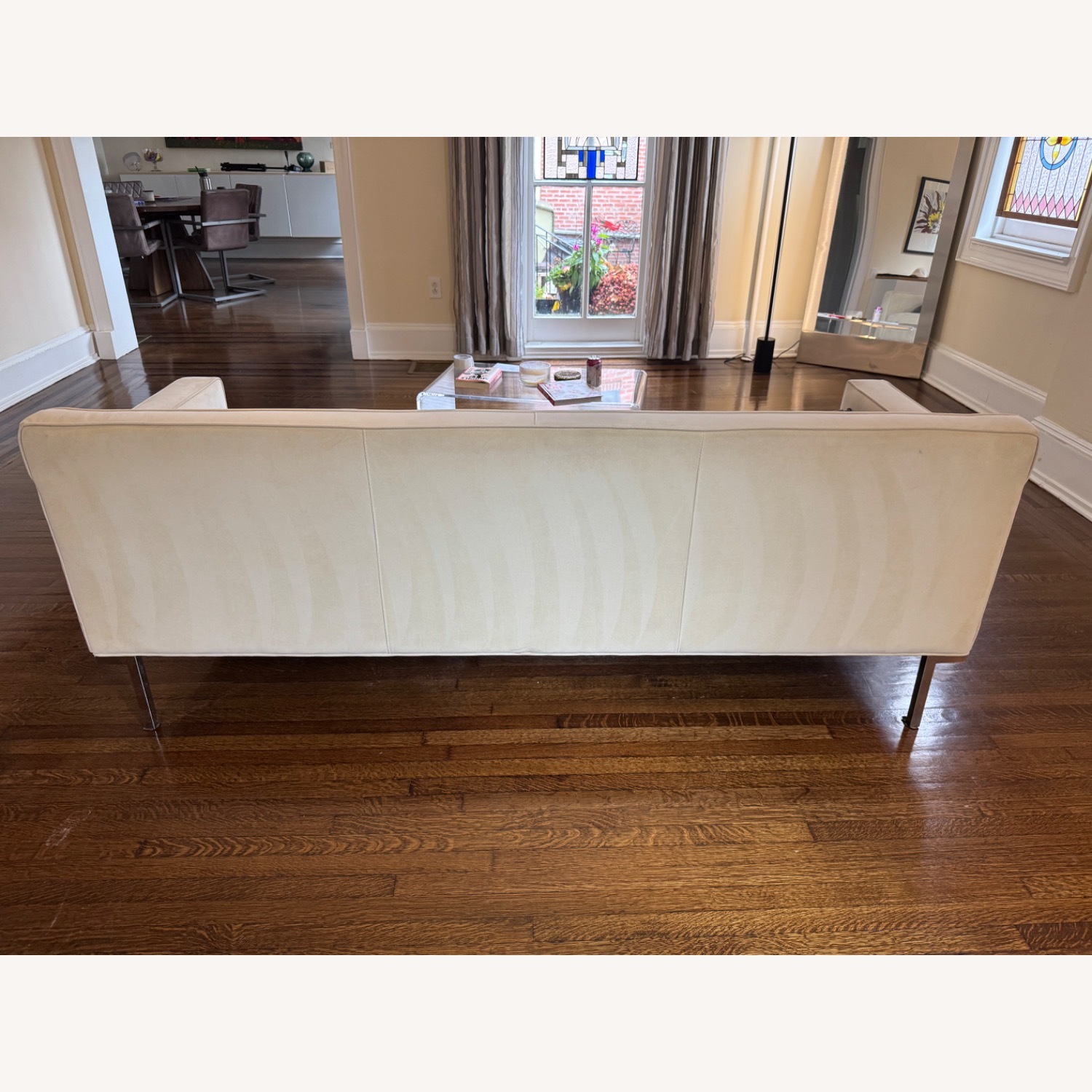 Design Within Reach White Fabric 3+ Seater Sofa - image-10