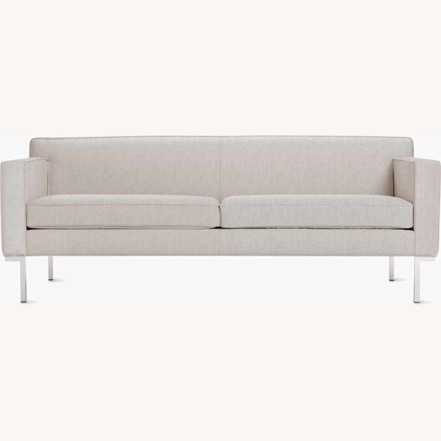 Design Within Reach White Fabric 3+ Seater Sofa - image-9