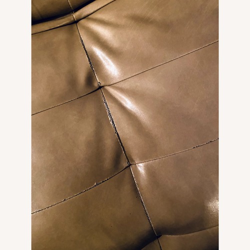 Used Urban Outfitters Greta Leather Sleeper Sofa  for sale on AptDeco