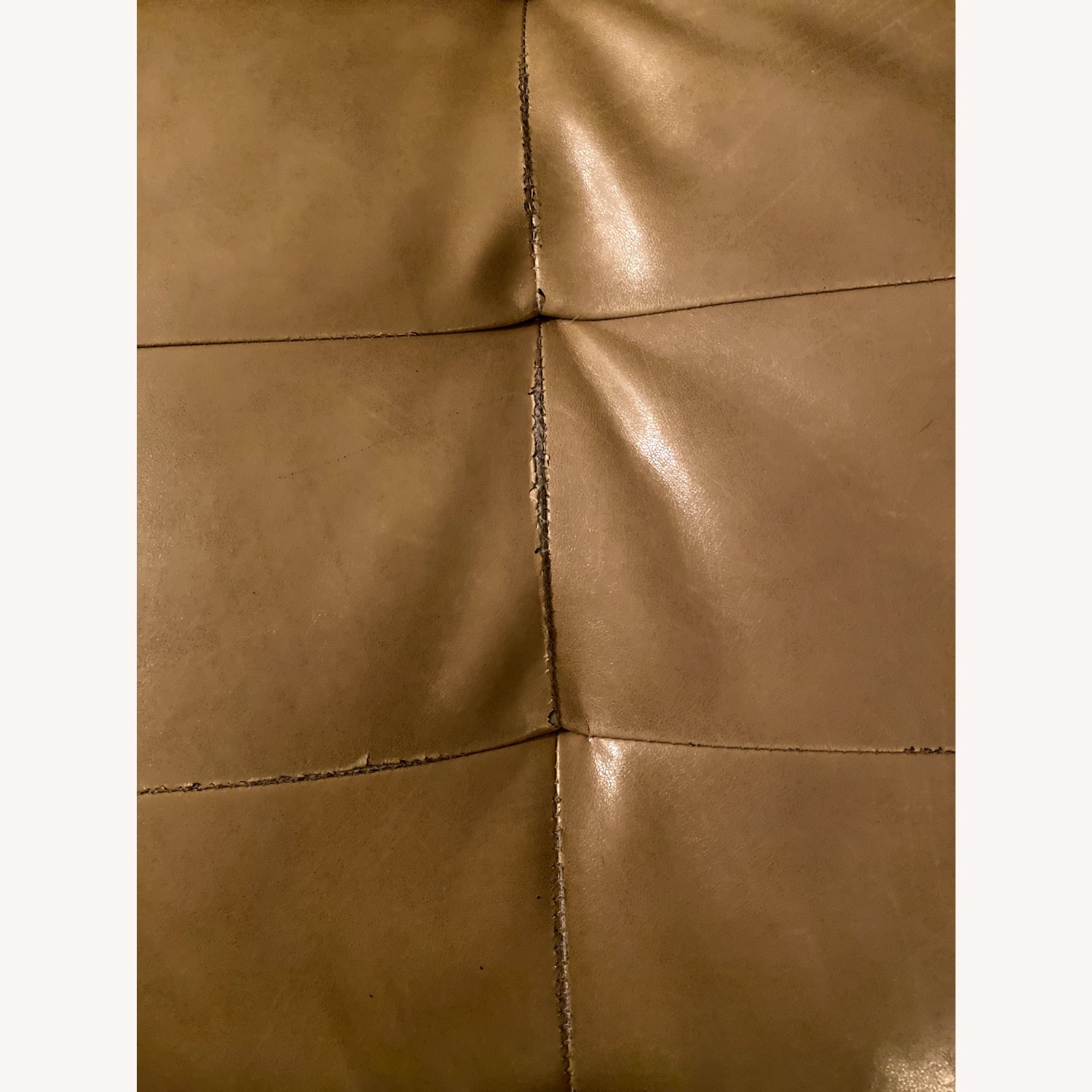 Urban Outfitters Greta Leather Sleeper Sofa - image-4