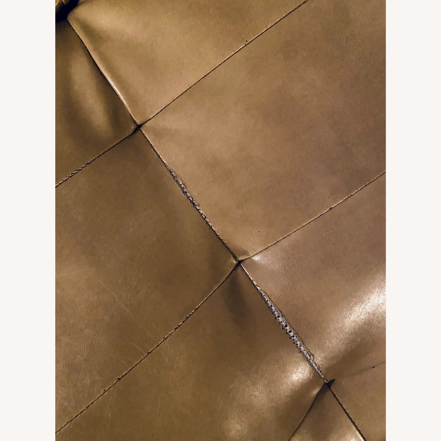 Urban Outfitters Greta Leather Sleeper Sofa - image-5