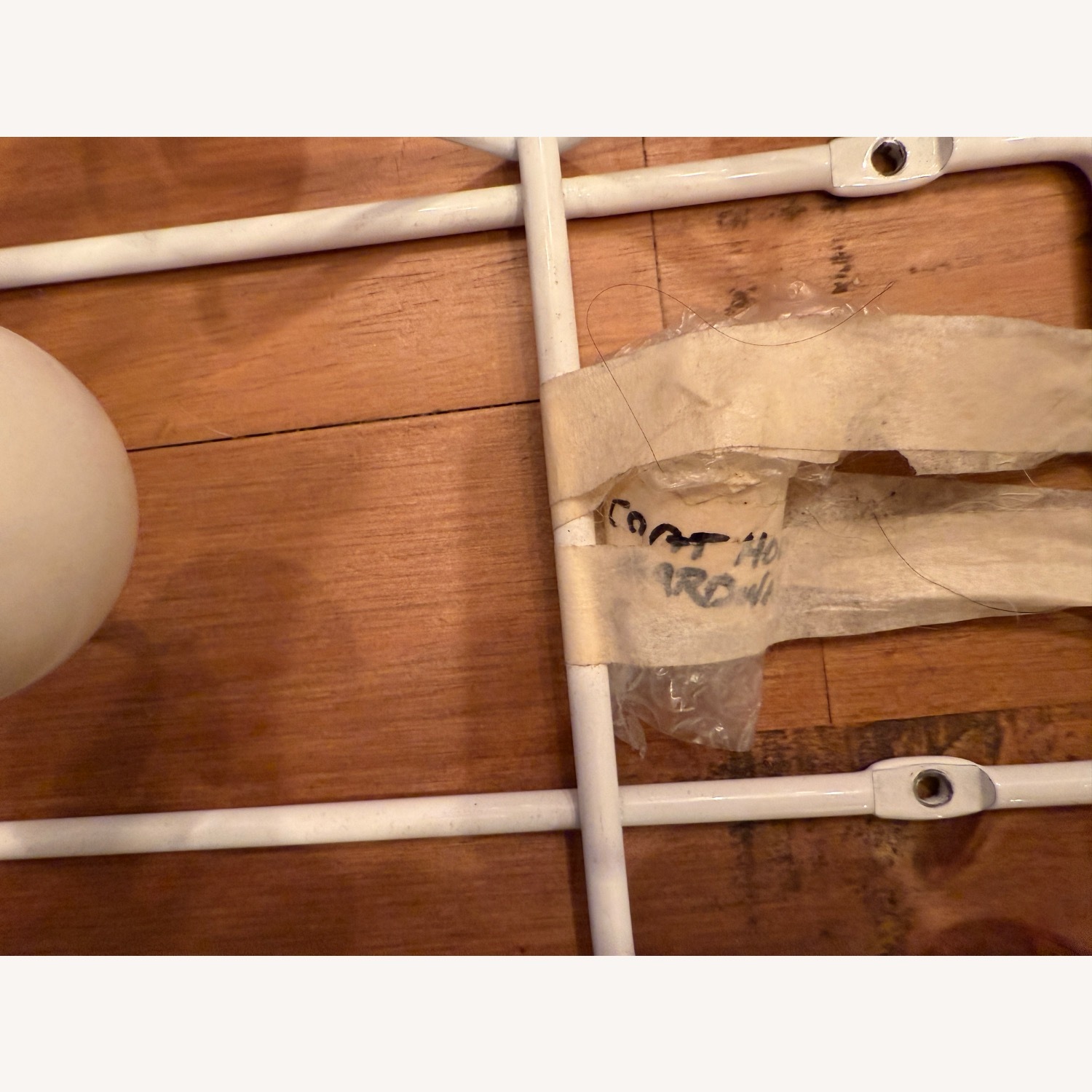 Herman Miller White Stainless Steel Coat Rack - image-2