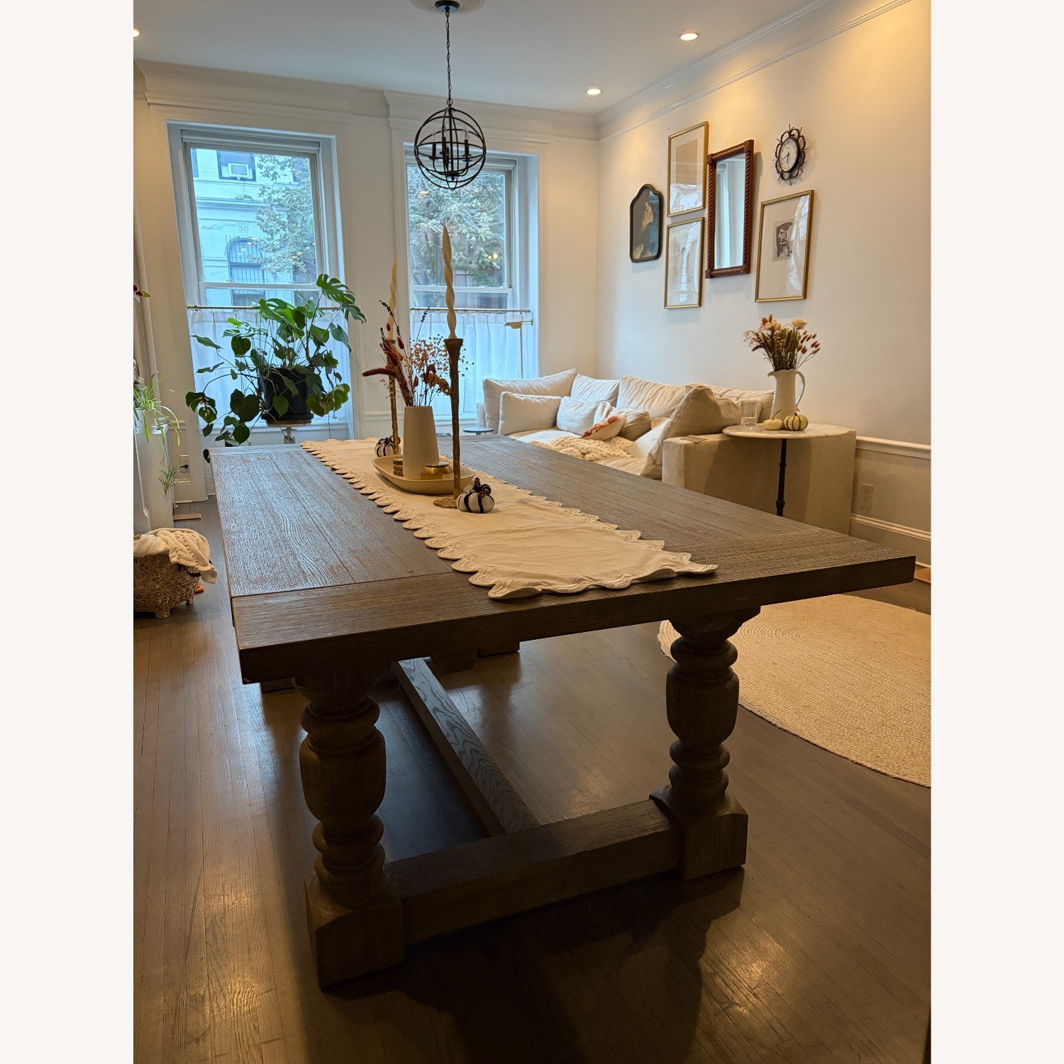 Restoration Hardware Extendable Dining Table - image-2