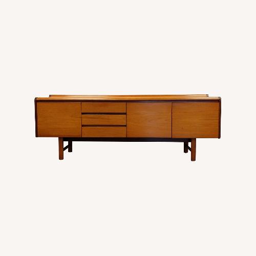 Used Vintage Mid Century Teak White & Newton Credenza for sale on AptDeco