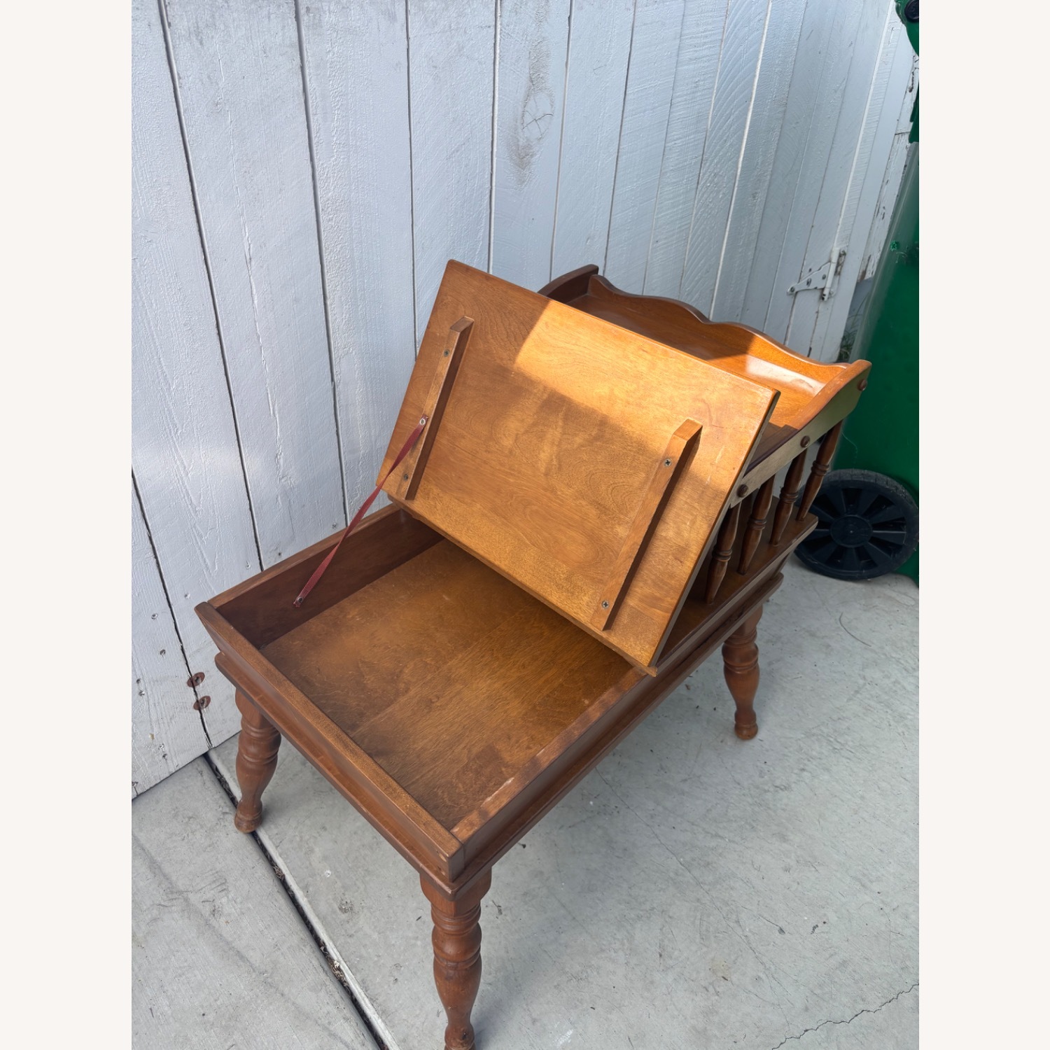 Ethan Allen Coffee and Side Table - image-5