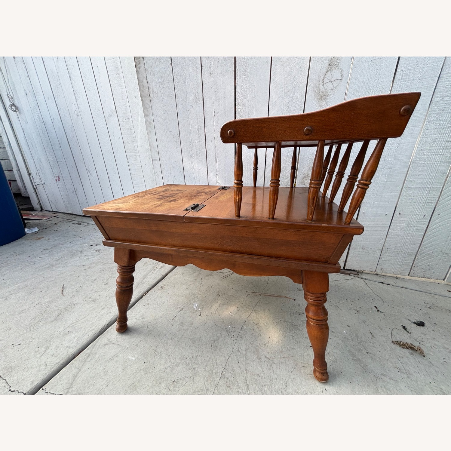 Ethan Allen Coffee and Side Table - image-3