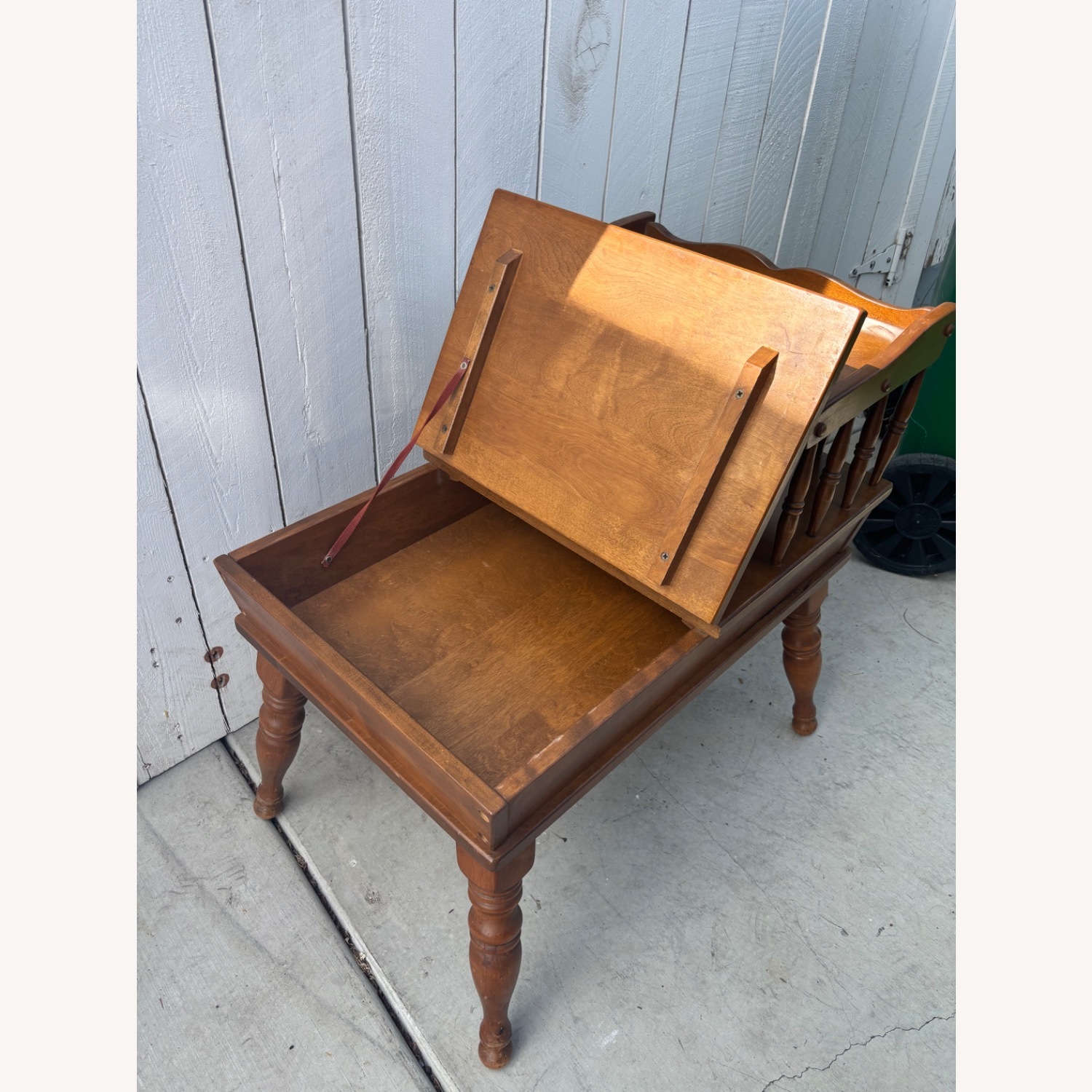 Ethan Allen Coffee and Side Table - image-1