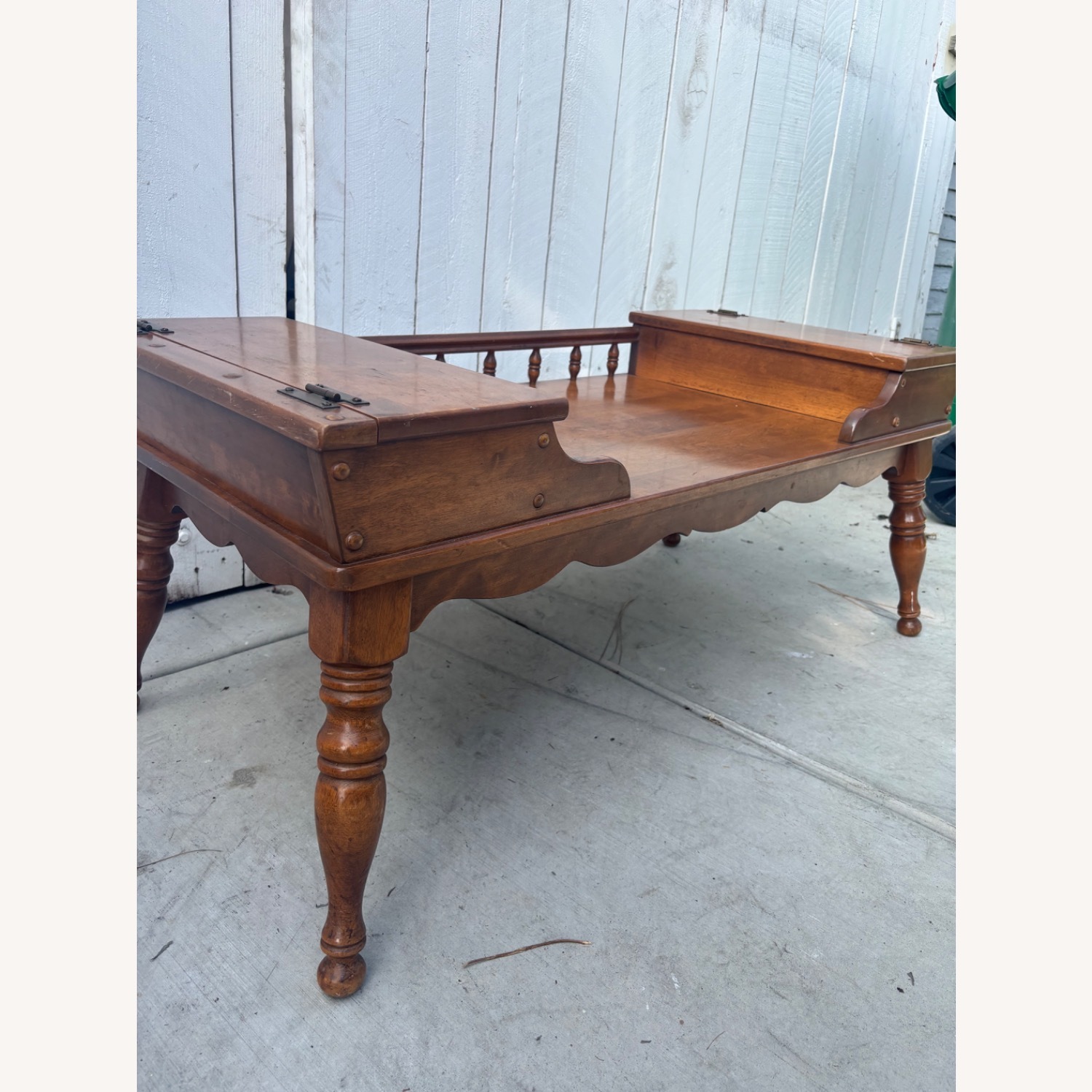 Ethan Allen Coffee and Side Table - image-11